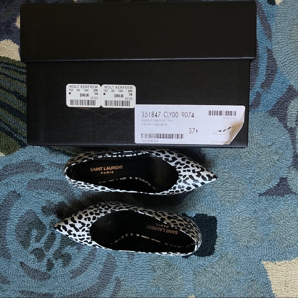 SAINT LAURENT Kitten Heel Pumps